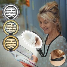 10X 30X Large Hands Free Magnifying Glass for Reading, Magnifying Glass with ...