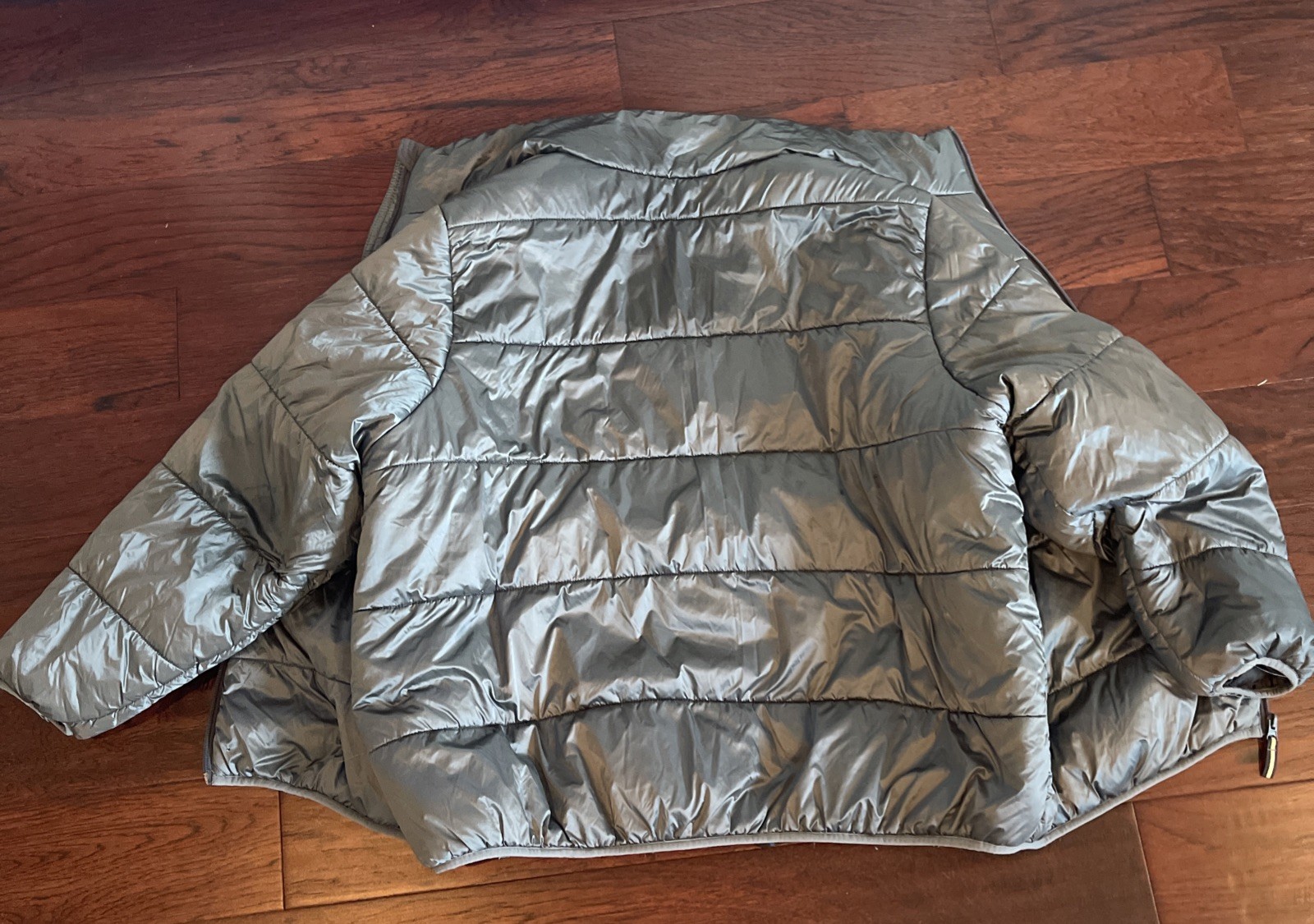 Universal Threads Silver Puffer Jacket size XL - image 7
