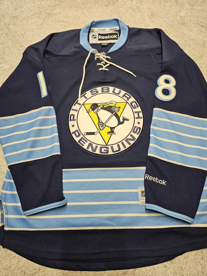 Футболка Джеймса Нила из Pittsburgh Penguins NHL NO18 размер M Reebok - Изображение 2 из 4