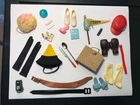 Vintage Barbie Ken  ACCESSORIES - ACCESSORY LOT - EUC  (1960s)