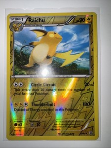 Raichu 27/83 XY Generations Pokemon Reverse Holo Foil Rare Nice!
