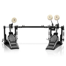Double Bass Drum Pedals, Double Chain Drum Step on Hammer for Drum Set and El...