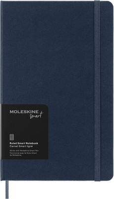 Moleskine Smart Notebook, Smart Writing System, Smart Notebook with Hard Cover, 