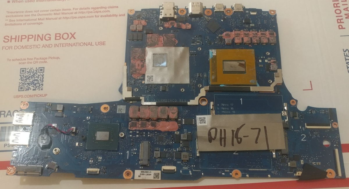 Acer Predator Helios PH18-71 I7-13700HX RTX4060 8G Motherboard NB