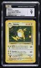 Raichu Holo Pokemon Base Set 2 CGC 9 Mint 2000