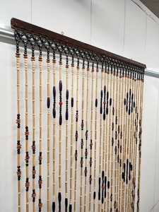 RARE Grateful Dead Vintage 1970s Wooden Hanging Beaded Door Frame Curtain Wood