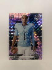 2025 Panini Pink Mosaic Prizm Rookie Cam Ward Tennessee Titans Football Card