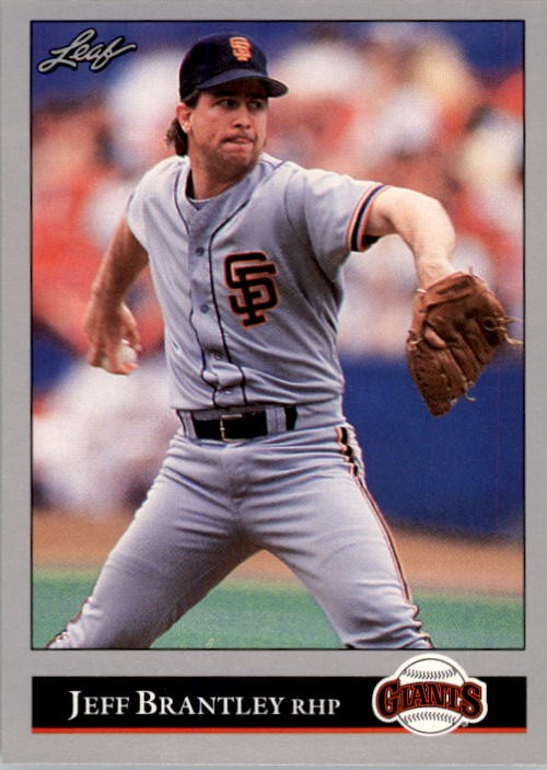 1992 Leaf #56 Jeff Brantley - BB