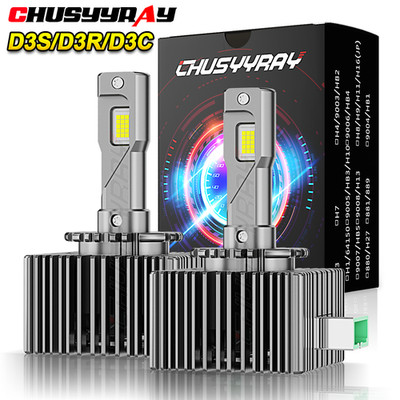 For GMC Yukon 2015-2017 - D3S LED Headlight Bulbs High/Low Beam 6000k 2pcs