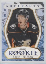 2023-24 Upper Deck Artifacts Rookies Royal Blue 6/199 Drew Helleson #196 2d8