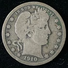 1910 Barber Quarter in Very Good Condition