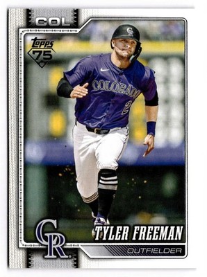 2026 Topps 75 Series One - Tyler Freeman #199 Colorado Rockies | eBay