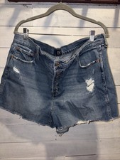 NWT Womens GAP 3 1/2 Short Cutoff Denim Jean Shorts Size 18/34