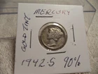 1942-S Mercury Dime — photo from another recent sale