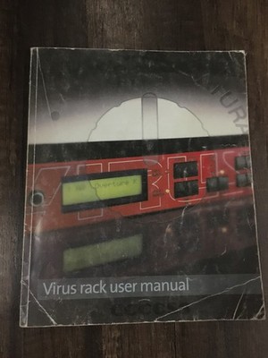 Access Virus Rack User Manual