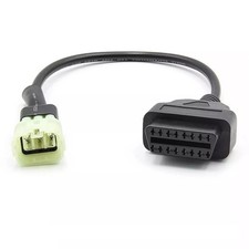6Pin To 16Pin OBD2 Adapter Cable Auto Diagnostic Scanner Tool For KTM Motorcycle