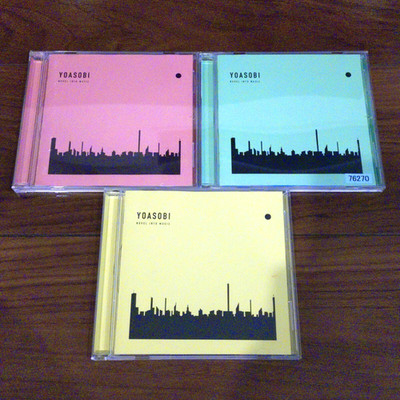 YOASOBI THE BOOK I II III Set of 3 CD Album Limited Edition J-pop Used