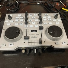 Hercules DJ Console MK4 USB DJ Controller Sticky Rubber Untested