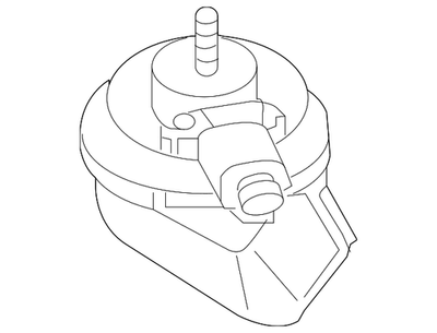 #ad Genuine Audi Low Note Horn 4G0 951 221 $174.64