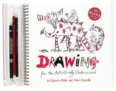 Drawing: For the Artistically Undiscovered (Klutz) - Spiral-bound - GOOD
