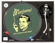 MJ NOT CRACK - DJ SLIPMAT 1200's or any turntable LP record player