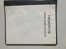 Trimedyne Laser Operator Manual