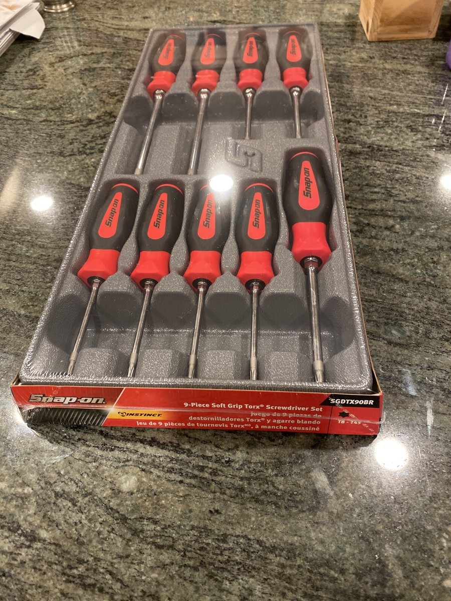 【正規品】サウサンプトン　87-89 Snap On sgdtx90br t8-t45 9 Piece instinct torx screwdriver set