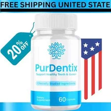 Purdentix Oral Probiotic Support Healthy Teeth and Gums Pur Dentix (60 Capsules)