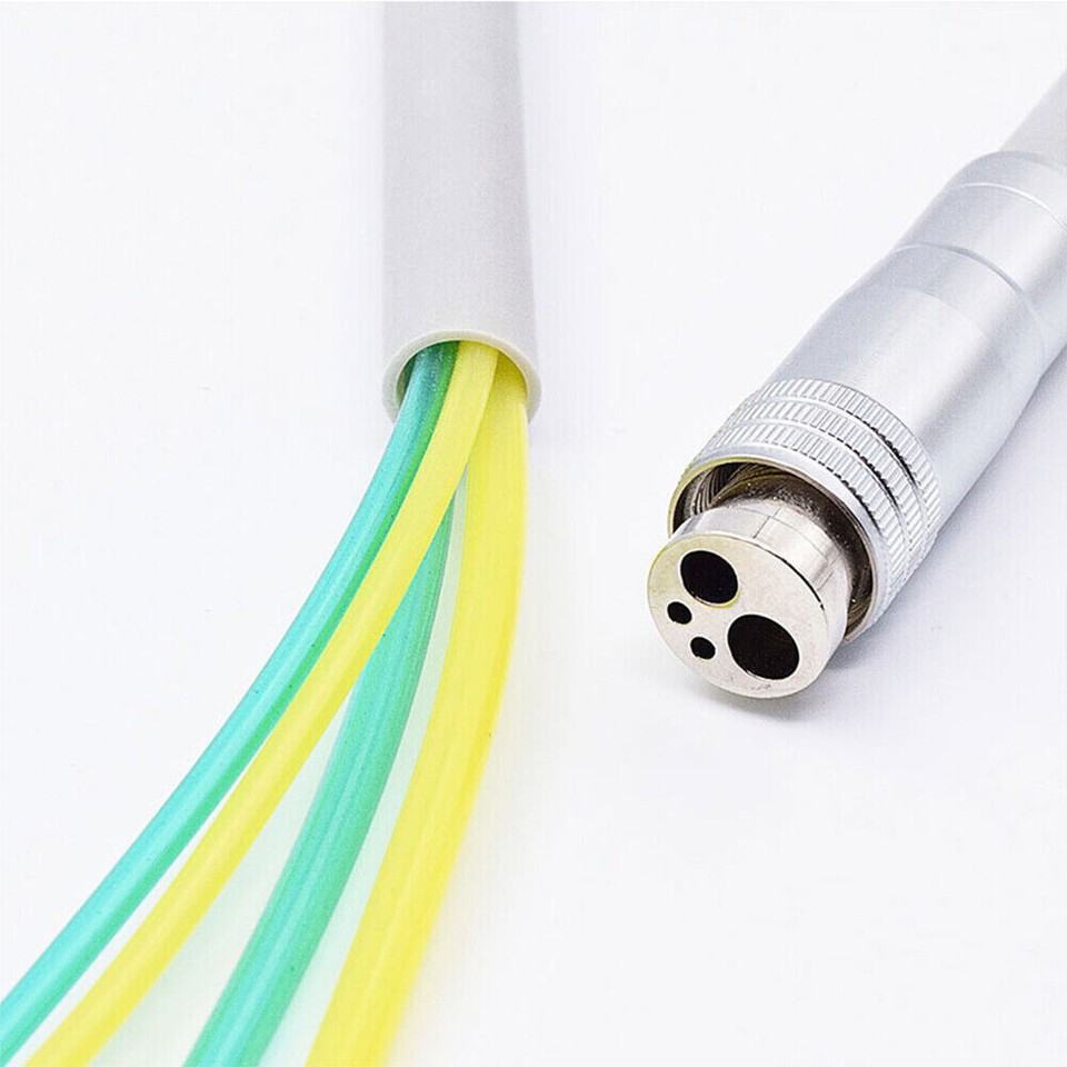 Fit Dental High FAST Handpiece 4 Hole Silicon Hose Tubing Tube Cable