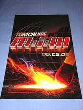Mission: Impossible III Theater One Sheet 27x40 JJ Abrams Tom Cruise Ving Rhames