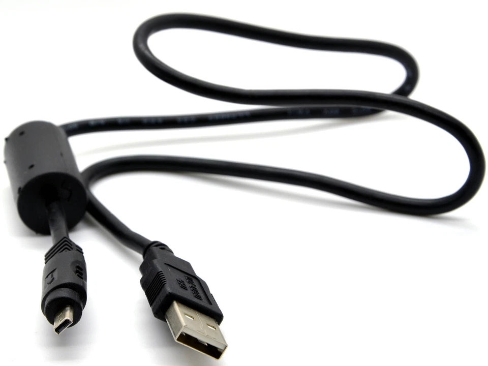 Sync Data USB Cable Cord For Vivitar ViviCam 3000 4345 4385 5385 5386 6300 8300S - Image 3 of 4