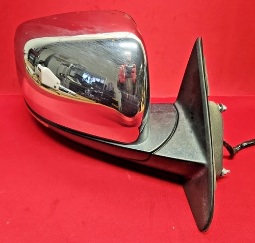 2011 - 2018 Jeep Grand Cherokee RIGHT PASSENGER Chrome Finish Side Mirror HEATED