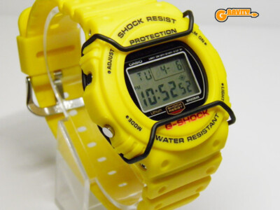 CASIO G-SHOCK DW-5700Y-9JF Sting Reprint Model Yellow Screw Back 