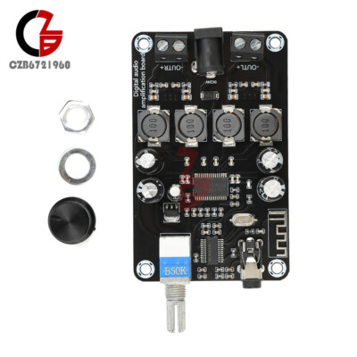 DC12-24V Bluetooth TPA3118D2 50W+50W  Audio Power Amplifier Board Amp Module 2CH