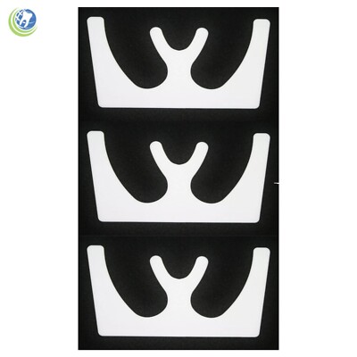3 X DENTAL OCCLUSAL MAXILLARY CASTING PLASTIC FOX PLANE PLATE WHITE AUTOCLAVABLE