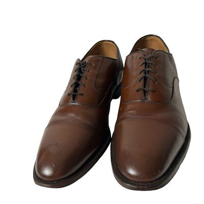 Johnston & Murphy Limited Men\'s Brown Leather Oxford Shoes Size 11 D Johnston & Murphy Limited Men main image 2