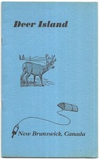 Vintage Deer Island New Brunswick Canada Travel Guide Booklet Map 1965