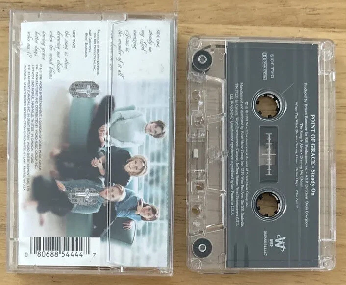 Point Of Grace Steady On Christian Cassette Tape Word Entertainment 1998 Used - Image 2 of 4