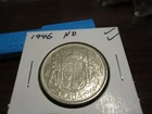 1946 - ND - Canada half dollar - Silver - Canadian 50 cent