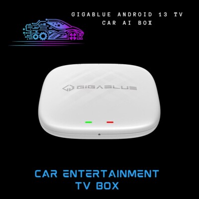 CarPlay AI Box Android 13 TV UHD 4K für Apple iOS Android Auto MultiMedia Player