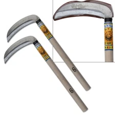 Razor Sharp Lightweight Martial Arts Kama Blade Training Karate Kung Fu Pair