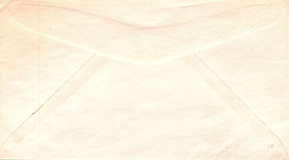 SC# 854 FDC - Anderson Cachet - Single - L32068 - Image 2 of 2