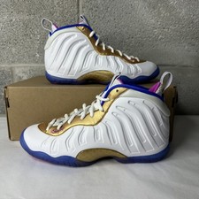 Nike Little Posite One White-Fuchsia Blast 644791-103 Youth Size 4 Women's 5.5