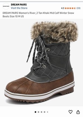 3M Thinsolated Women s Fur Lined Boot
