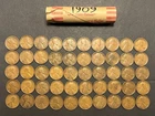 1909-P Lincoln Cent Wheat Penny Roll of 50