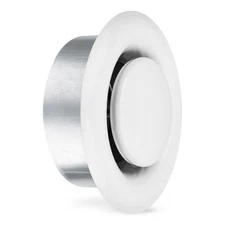 calimaero® TVSA 5 Inch Round Adjustable Steel Ventilation Inline Air Duct V