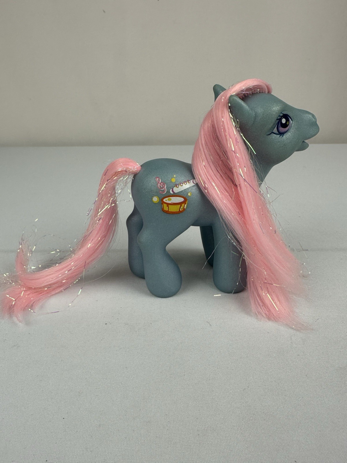 VTG 2002 G3 My Little Pony Piccolo Figure With Glitter Hair