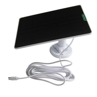5W Solar Ladepanel für kabellos für Kameras mit Typ C USB Ausgang