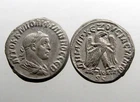PHILIP I (THE ARAB) SILVER/BL TETRADRACHM_____Roman Antioch_____BORN IN ARABIA