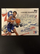 VJ Edgecombe #CC-3 Topps Clutch City Prospects NBA 2025 Philadelphia 76ers RC